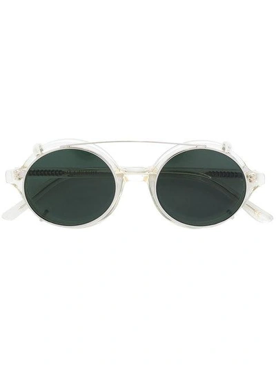 Han Kjobenhavn Double Framed Round Sunglasses
