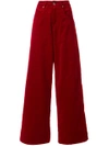 Société Anonyme Marlene Trousers In Red