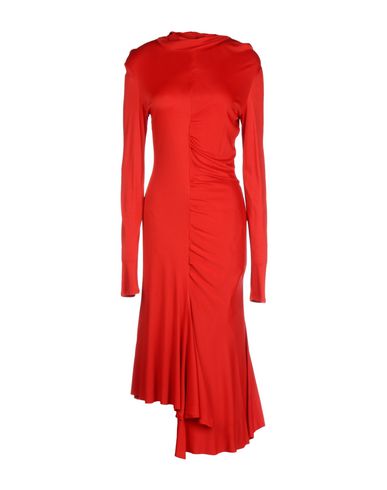 Versace Long Dress In Red | ModeSens