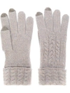 N•peal Cable Knit Gloves