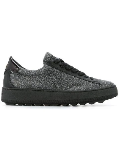 Philippe Model Ridged Lace Up Sneakers