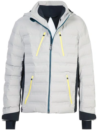 Aztech Mountain 'triangle' Primaloft® Gold Padded Jacket In Grey