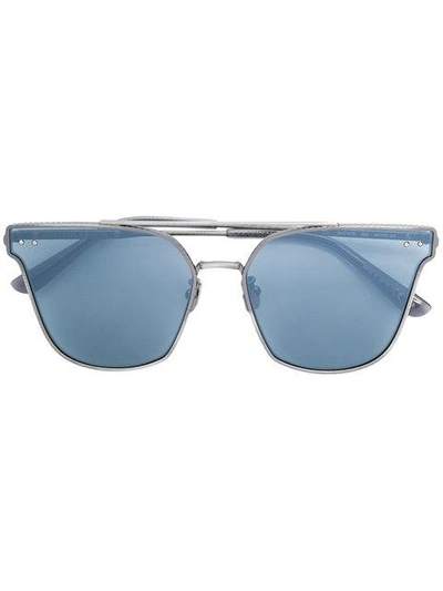 Bottega Veneta Eyewear Cat-eye Sunglasses - Metallic