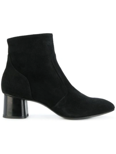 Silvano Sassetti Side Zip Boots In Black