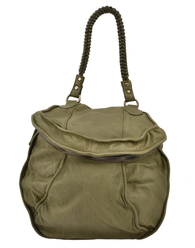 Giorgio Brato Vegetable Leather Bag In Green