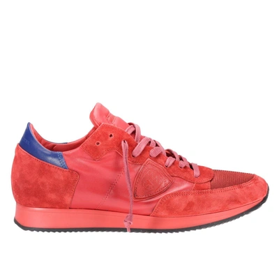 Philippe Model Sneakers Shoes Men  In Red