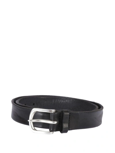 Orciani Bull Soft Belt In Black