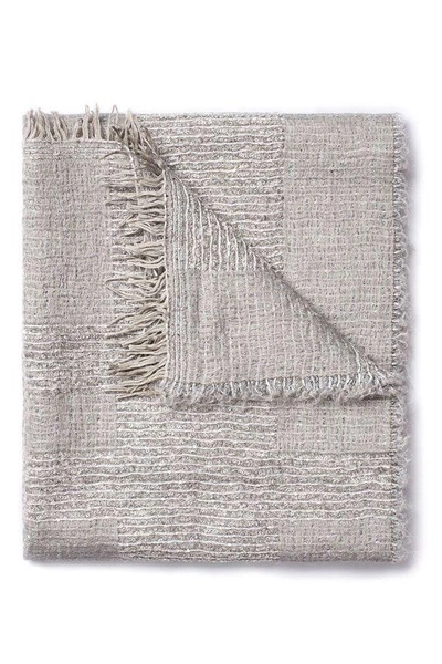Fabiana Filippi Pashmina In Wool And In Modal In Grey