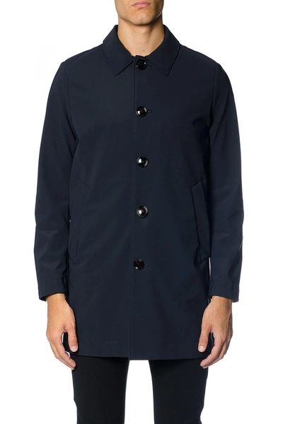 Rrd Techno Fabric Thermo Coat In Blue