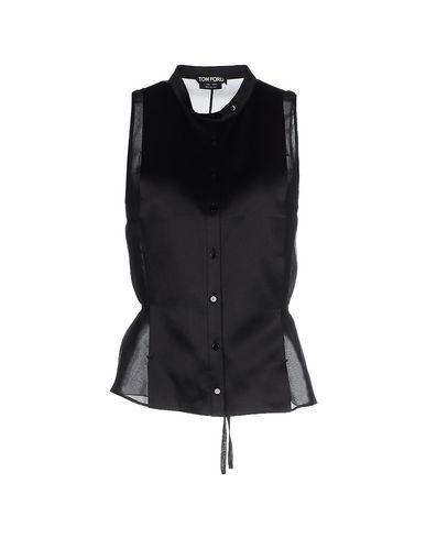 Tom Ford Silk Shirts & Blouses In Black | ModeSens