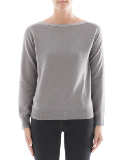 Fabiana Filippi Grey Wool Sweatshirt
