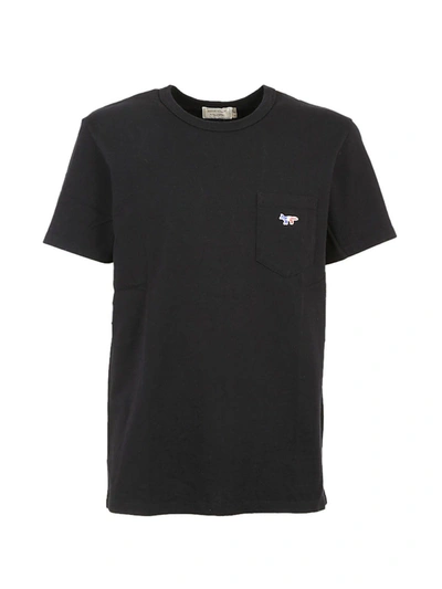 Kitsuné Chest Pocket T-shirt In Black