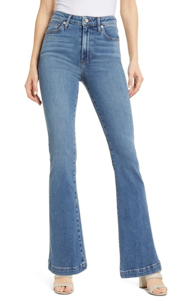 Le Jean Remy High-rise Flared Jeans In Summer Sky