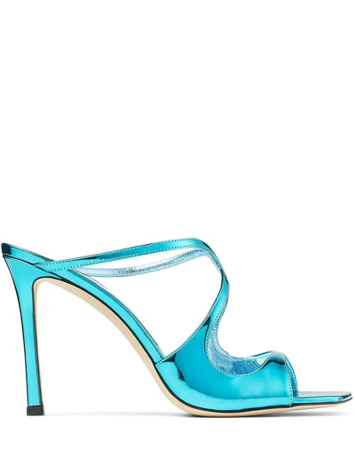 Jimmy Choo Women's Anise Strappy High Heel Sandals In Malibu