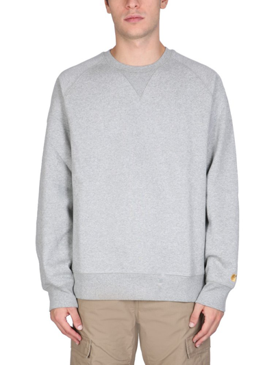 Carhartt Chase Sweatshirt In Gray In Grey