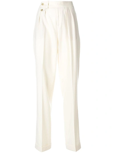 Pt01 Pleat Detail Trousers - Neutrals