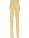 Gloria Coelho High Waist Trousers In Neutrals