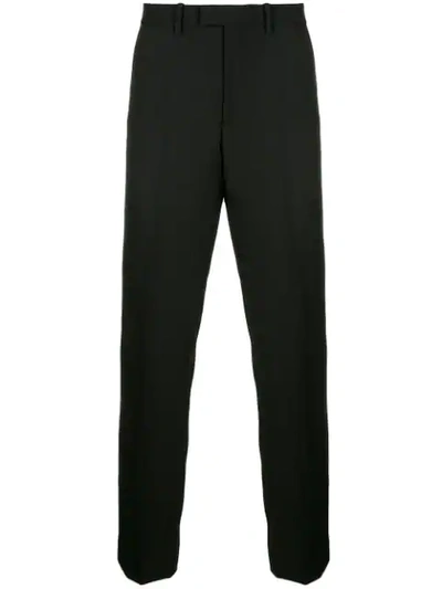 Kent & Curwen Pleat Detail Trousers In Black