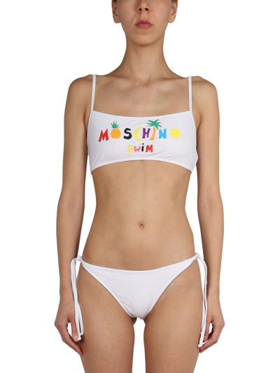 Moschino Bikini Briefs In White
