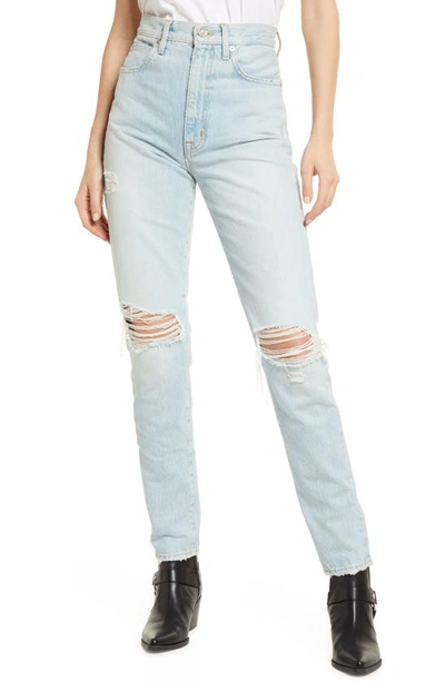 Slvrlake Beatnik High Waist Ankle Slim Jeans In Heartbreak Hotel