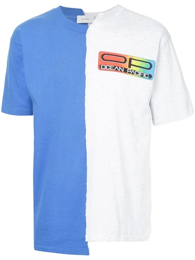 Ex Infinitas Repurposed Breaker T-shirt - Blue
