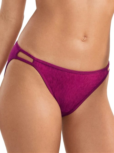 Vanity Fair Illumination String Bikini Underwear 18108 In Berry Best