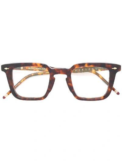 Jacques Marie Mage Unisex Zephirin Rx Havana Tortoiseshell Glasses In Brown