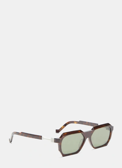 Vava Unisex Wl00004 Havana Tortoiseshell Sunglasses In Brown