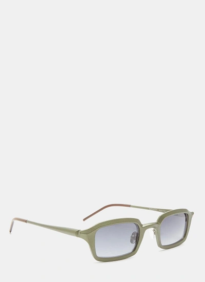 Rigards Rg0073 Metalloid Sunglasses In Khaki