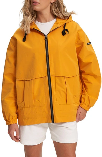 Noize Brianna Rain Jacket In Cantaloupe