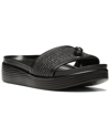 Donald Pliner Farrah Platform Sandal In Black-blk