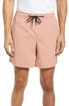 Nordstrom Stretch Ripstop Shorts In Pink Glass