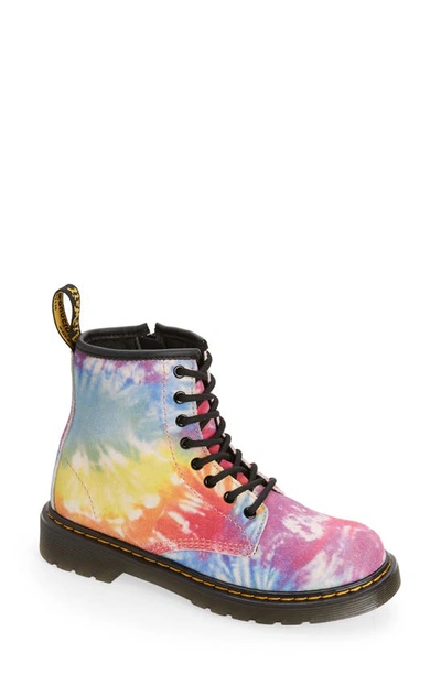 Dr. Martens Kids Boots For Girls In Multicolore