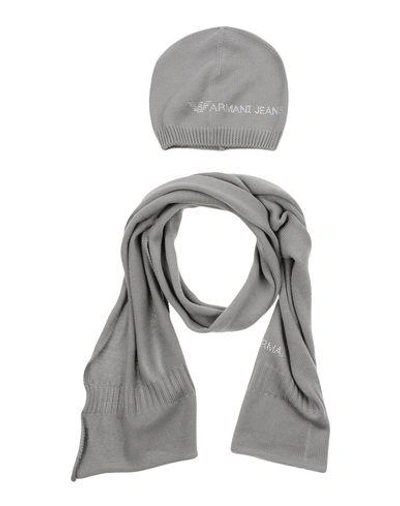 Armani Jeans Oblong Scarves In Grey