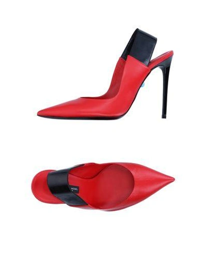 Philippe Model Pumps In Red