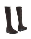 Ruco Line Boots In Dark Brown