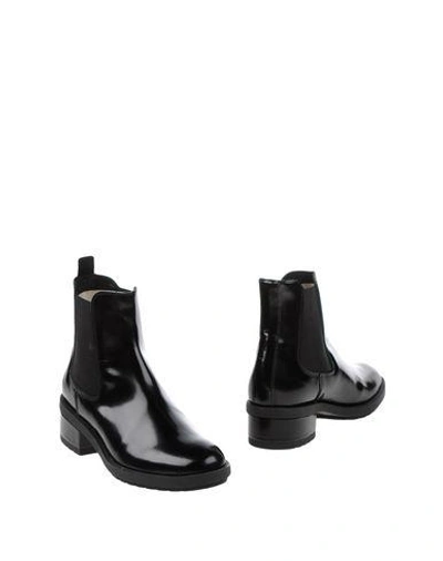 Atos Lombardini Ankle Boot In Black