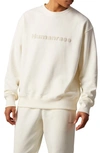 Adidas Originals X Humanrace Cotton Sweatshirt In Off White