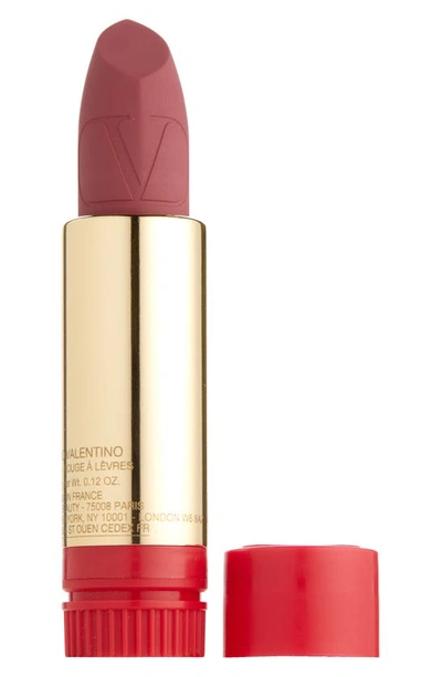 Valentino Rosso  Refillable Lipstick Refill In 112r / Matte