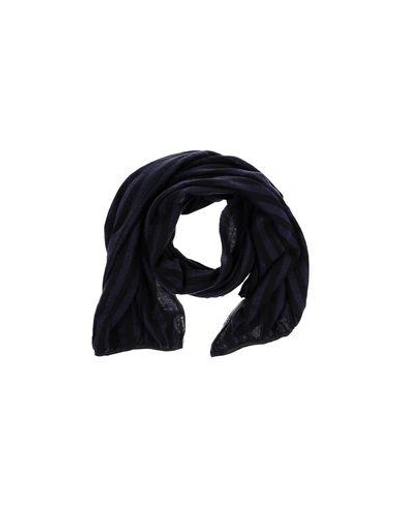 Armani Jeans Scarves In Dark Blue