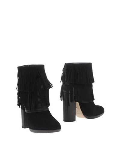 Atos Lombardini Ankle Boot In Black