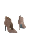 Patrizia Pepe Ankle Boot In Beige