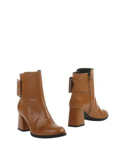 Gianni Marra Ankle Boot In Camel