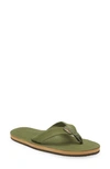 Rainbow '301alts' Sandal In Forest Green / Fawn
