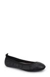 Yosi Samra Samara Foldable Ballet Flat In Black