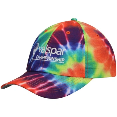 Imperial Yellow Valspar Championship Hullabaloo Tie-dye Adjustable Hat