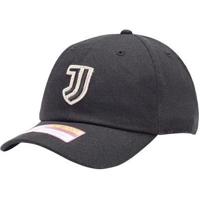 Fan Ink Black Juventus Swatch Adjustable Hat