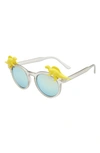 Rad + Refined Babies' Kids' 48mm Dinomite Sunglasses In Yellow/ Grey