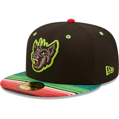 New Era Black Chupacabras De Round Rock Copa De La Diversion 59fifty Fitted Hat
