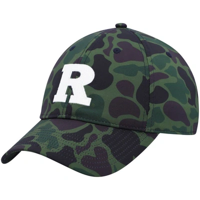 Adidas Originals Adidas Camo Rutgers Scarlet Knights Military Appreciation Slouch Primegreen Adjustable Hat
